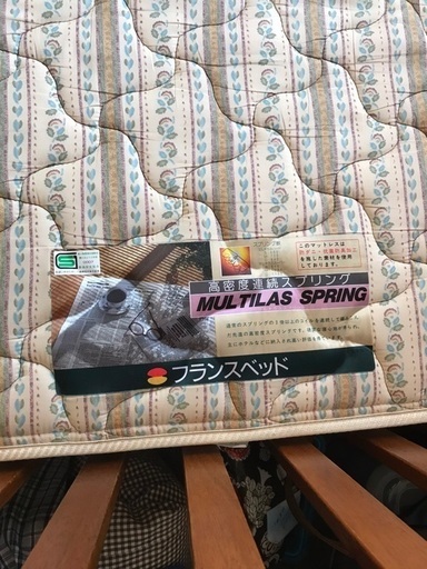 無印良品ベッド、マットレス