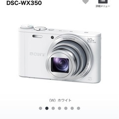 【値下げしました！】SONY デジタルスチルカメラ　DSC-WX350の画像