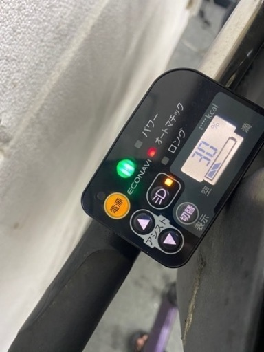 格安　3人乗り電動自転車　子供シート付き　パナソニックギュットミニ　20インチ　パープルカラー