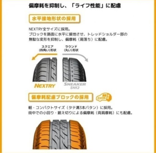 新品 2022年製 ブリヂストン 155/65R14 4本セット エコピア ネクストリー 低燃費タイヤ 