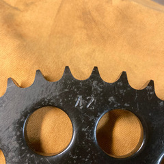 TZR50用スプロケット新品42Tの画像