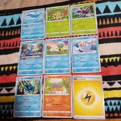 ⑤j→→→m38-4ポケモンカード小古９枚まとめ出品