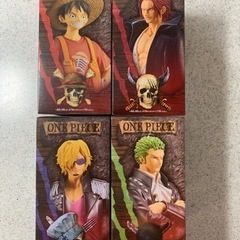 【未開封】ワンピースONE PIECE FILM RED DXF THE GRANDLINE MEN vol.1〜4 ルフィ ゾロ サンジ シャンクス 4種　フィギュア (LUFFY SHANKS ZOROSANJI)の画像