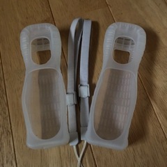 Wii リモコンホルダー&ストラップ　2セットの画像