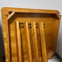 テーブルと2個椅子付け