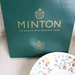 ☆MINTON ミントン HADDON HALL ハドンホールPASTABOWL パスタボウルBONE Chinaボーンチャイナ 食卓を華やかに◆取り分け用にもピッタリの画像