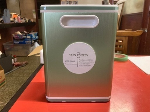 変圧器　100→200V用