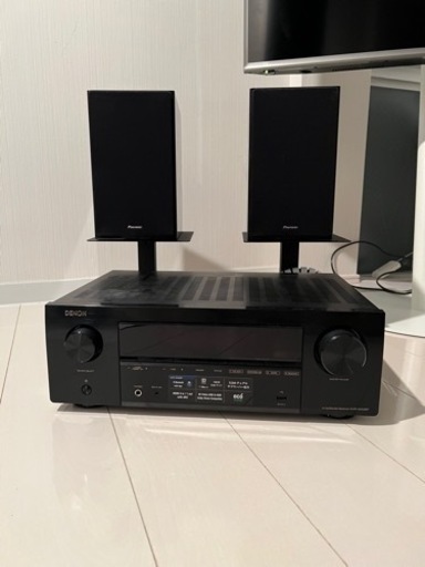 Pioneeiスピーカー　DENON アンプAVR-X550BT