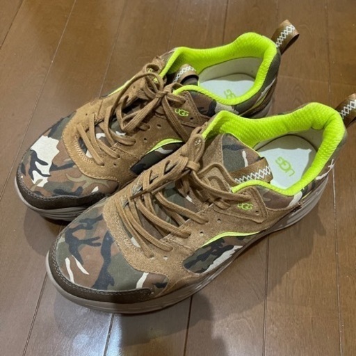 UGG 迷彩　厚底スニーカー　28cm