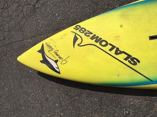 ■7245■愛知発 引取限定■windsurfing hawaii kailua SLALOM285 ウィンドサーフィン ボード 約2