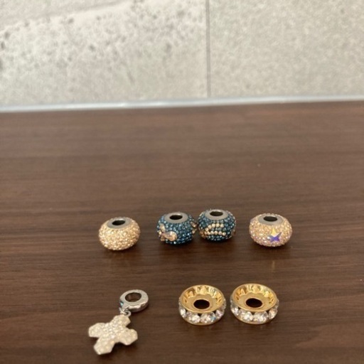 スワロフスキー ジュエリー美品ロンデル7点セット　ビーチャームド