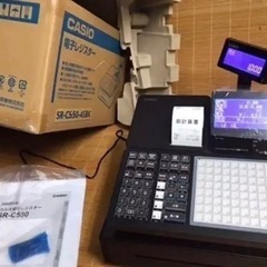 CASIO 　 レジスター　SR-C550美品　4の画像