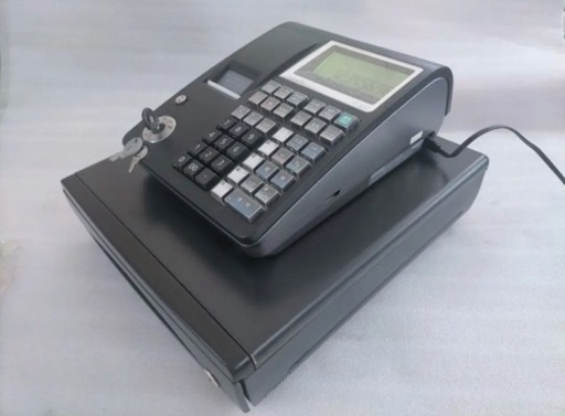 CASIO　レジスター　TE-300中古品　ドロア分離　設定無料　ブラック　84
