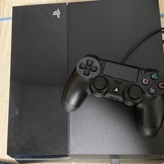 PS4 本体 純正コントローラー有り①