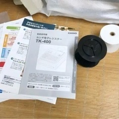 CASIO 　レジスター　TK-400中古です　2の画像