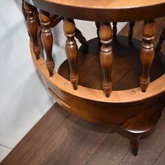 ヤ取終了9/28】≪zy602≫飛騨産業/キツツキマーク ダイニング アーム