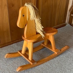 木馬　取りに来れる方に差し上げます。の画像
