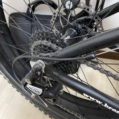 BRONX4.0 TRX マットブラック×マットブラック　ファットバイクの画像