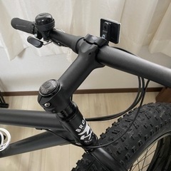 BRONX4.0 TRX マットブラック×マットブラック　ファットバイクの画像