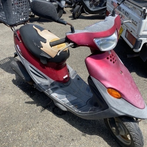 YAMAHA  ベーシックジョグ　BJ 赤色　原付　メットインスクーター　実動　福岡市南区