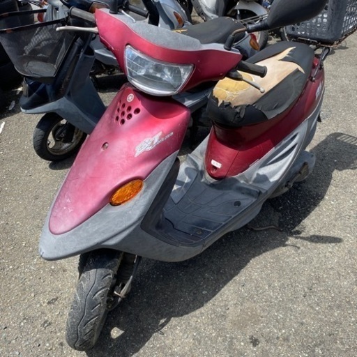 YAMAHA  ベーシックジョグ　BJ 赤色　原付　メットインスクーター　実動　福岡市南区