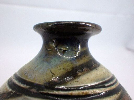 魚紋＊徳利(1)金城次郎 作 [2558] (屋蔵＠沖縄＆質 屋蔵) 浦添の食器