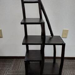 【取引中】チークの根のナチュラルラック