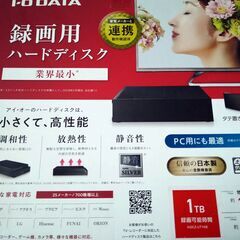 外付けハードディスクⅠTB
