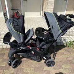 2人乗りベビーカー　取引中