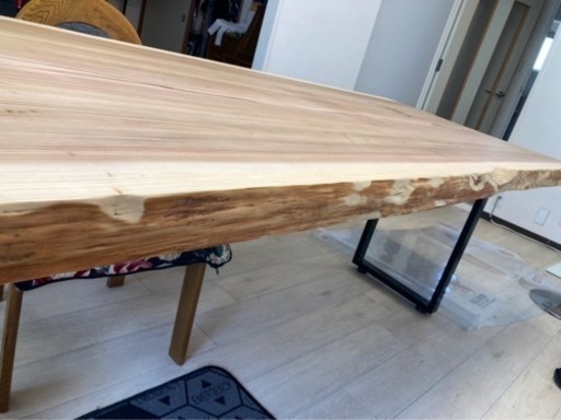 オフィスデスク  ダイニングテーブル   1枚板