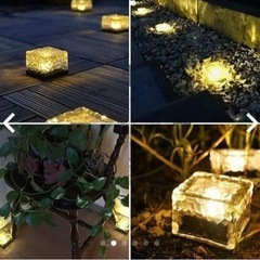 LED 防水 ガーデンソーラーライト 4個セットの画像