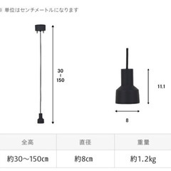 【新品未使用】シーリングライト ペンダントライト LED 黒 スチールの画像