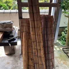 よしず　すだれ　簾　日除　