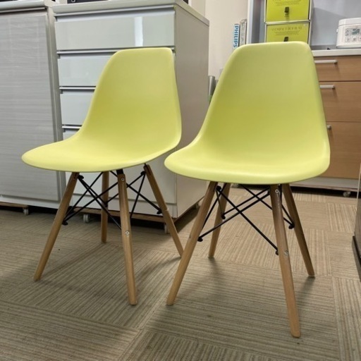 【超美品‼️】定価11,996円♪ 4脚セット イームズチェア シェルチェア ダイニング リプロダクト品