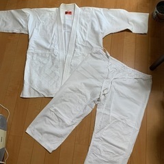 差し上げます　合気道着　2着
