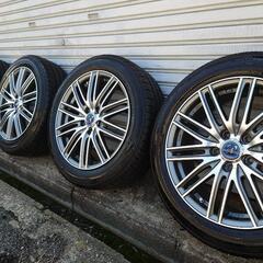 【他で決まりました】極美品！ WEDS LEONIS NAVIA03 17インチ 114.3 5穴  205/55R17