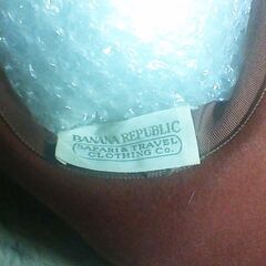 【中古】　レディース帽子　BANANA REPUBLICの画像