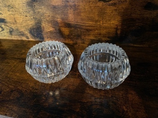 バカラ　キャンドルホルダー