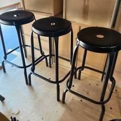 ● IKEA、ハイスツール、ハイチェア、ひとつ1000円の画像