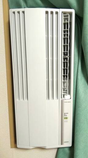 （取引予定者が決まりました）ウィンドウエアコン・窓用エアコン「コロナ CW-1622R(WS)」