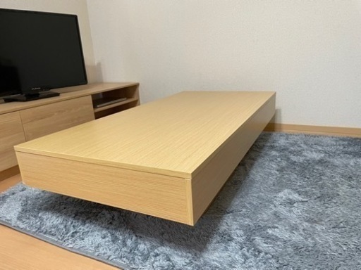取引中　値下げ第2弾【美品】ローテーブル 8ヶ月のみ使用 定価1.4万円（楽天にて）