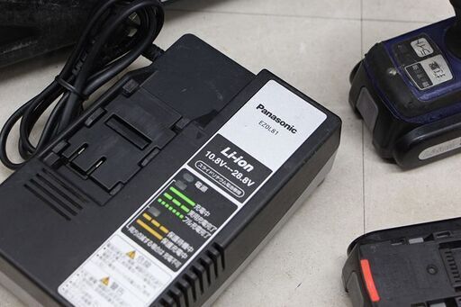 Panasonic パナソニック 充電式 インパクトドライバ EZ7543LN2S-A 青 (D4533hyyY)