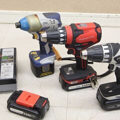 Panasonic National インパクトドライバー ドリルドライバー セット EZ7441 EZ74A3 EZ7202 (D4534sanyY)