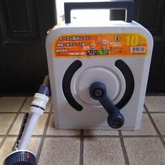 新品☆アイリスフルカバーハンディホースリール10M