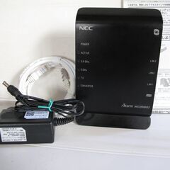 ＮＥＣ Wi－Fiルーター　無線LAN　Aterm ＷG１２００...