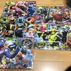 【決まりました】仮面ライダー　パズル5セット