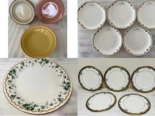 ノリタケ　ナルミ  MOMOYAMA Casual Ware 小皿 大皿 中皿セット