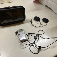 ソロツーリングに。ラジオ・スピーカー・防水ケース