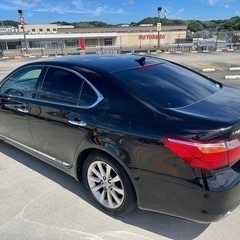 東京【自社ローン】保証人無し★全国対応★レクサス★LS600h★中期★ハイブリッド★ビルトインETC★ドラレコの画像