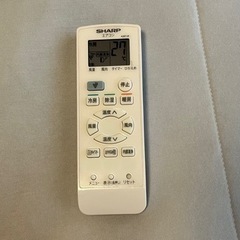 シャープ　プラズマクラスター　6畳用エアコン　AY-G22DHの画像